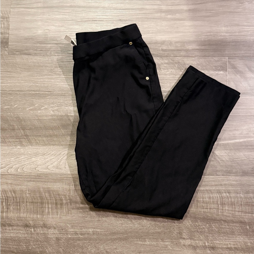 Anne Klein XL Women’s Black Slim Fit Pull-on Ankle Pants